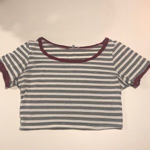 Women’s size large crop top